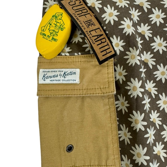 Kanvas By Katin Men’s Swim Shorts Trunks Daisy Size 38 - Picture 4 of 11